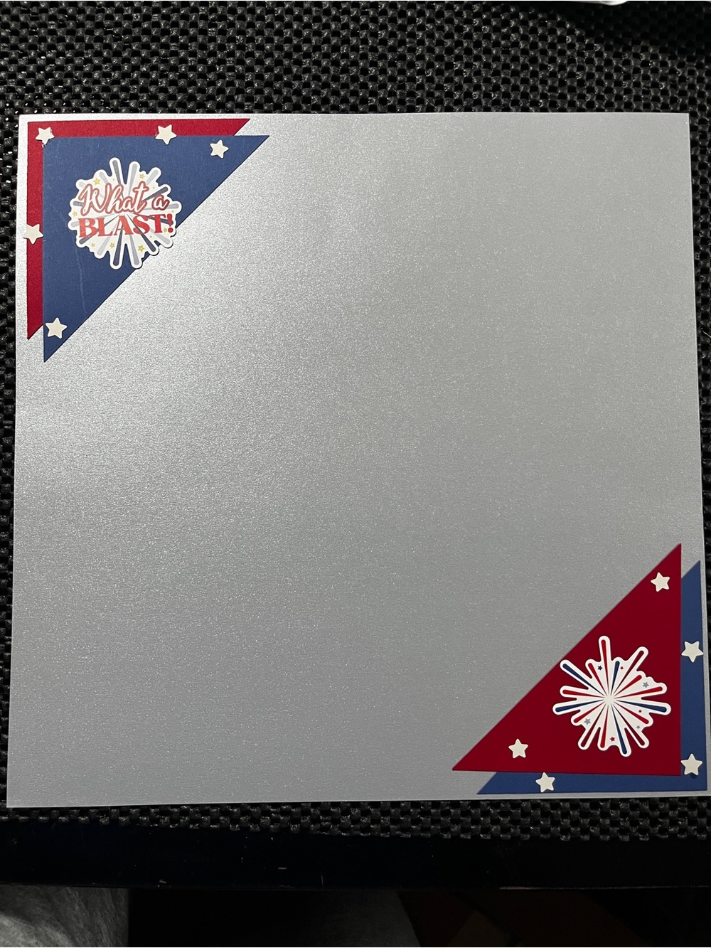 12x12 patriotic theme scrapbook collection kit